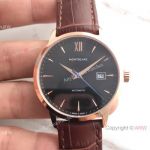 Swiss Quality Montblanc Meisterstuck Watch Swiss 9015 Rose Gold 40mm-Best Montblanc Replica Watches